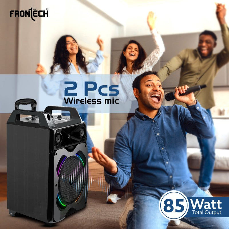 Frontech Smash Multimedia Wireless 85W Bluetooth 5.0 Trolley Speaker (SW-0175) Frontech Smash Multimedia Wireless 85W Bluetooth 5.0 Trolley Speaker (SW-0175)